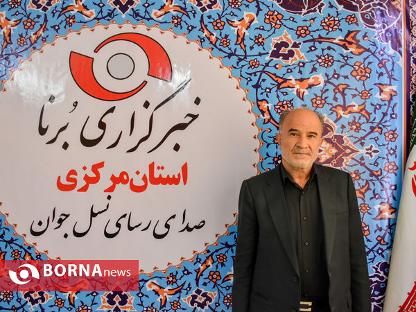 حضور فرماندار اراک در دفتر خبرگزاری برنا