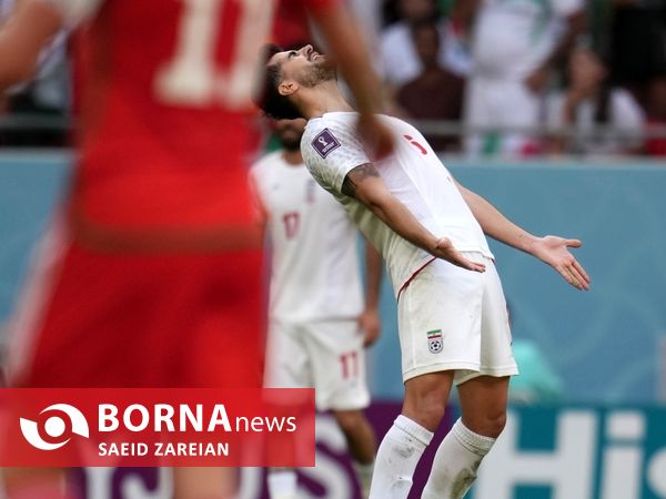 دیدار تیم های فوتبال ایران - ولز