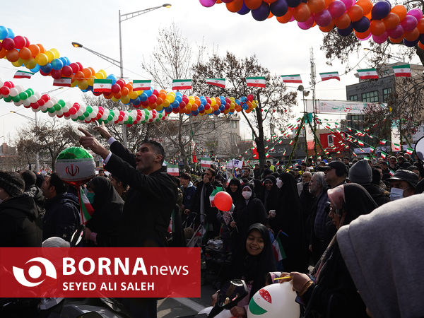 راهپیمایی ۲۲ بهمن تهران