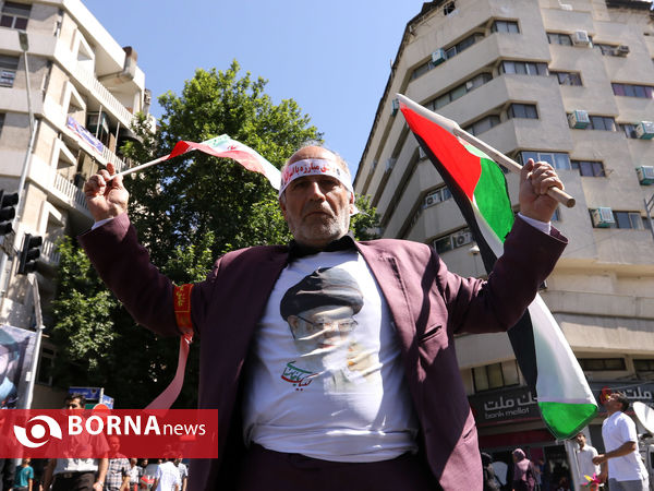 راهپیمایی روز جهانی قدس در تهران (۱)