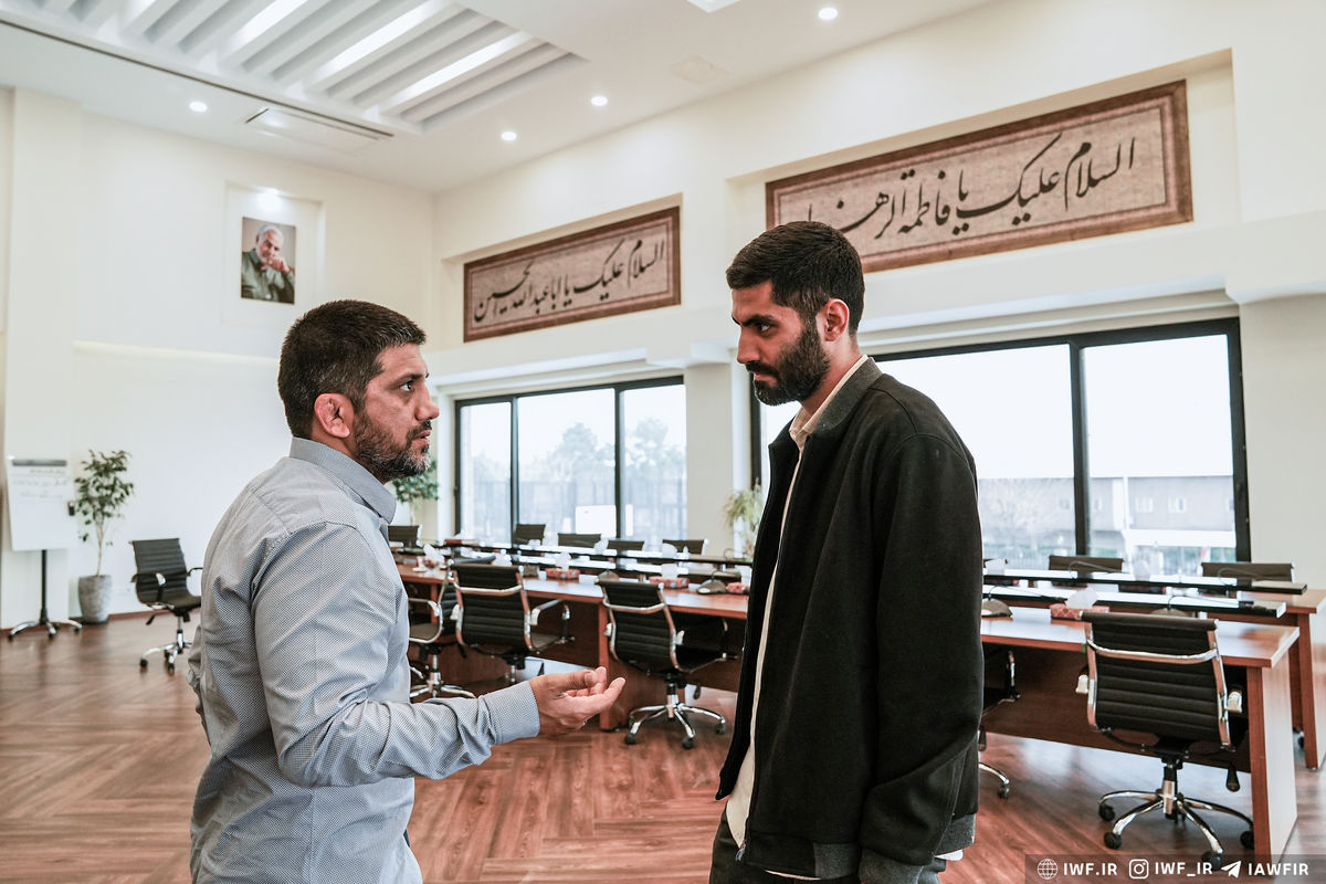 دیدار  محمد انصاری  و علیرضا دبیر با محوریت نیکوکاری جامعه ورزش ایران