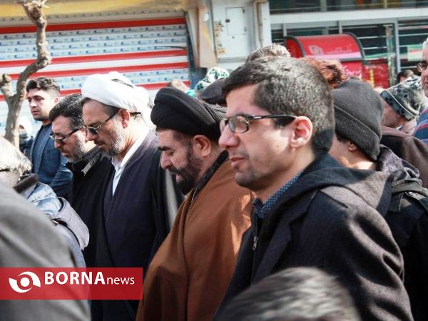 مراسم راهپیمایی 22 بهمن در شهرستان قدس