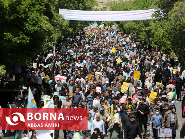 راهپیمایی روز جهانی قدس - شیراز