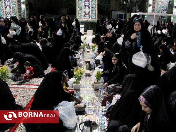 افطاری پر برکت آستان قدس روی در ماه مبارک رمضان
