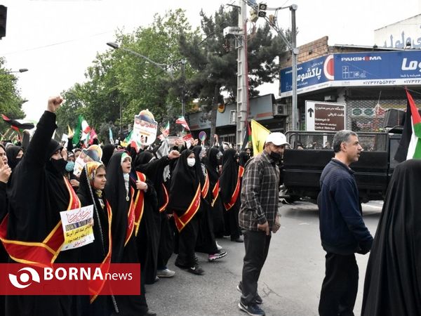 مراسم راهپیمایی روز قدس در گرگان