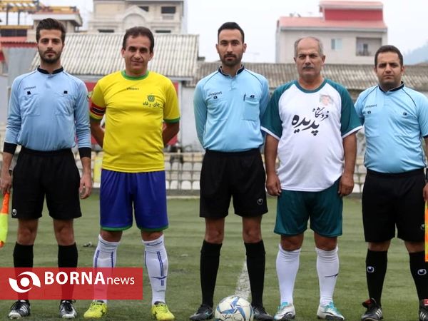 دیدار دوستانه دوتیم پیشکسوتان لاهیجان-  چوکا تالش