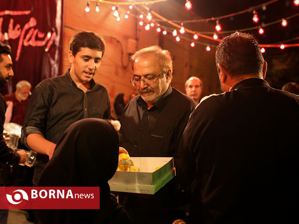 شب هشتم محرم در محله "چهارراه آبسردار تهران"