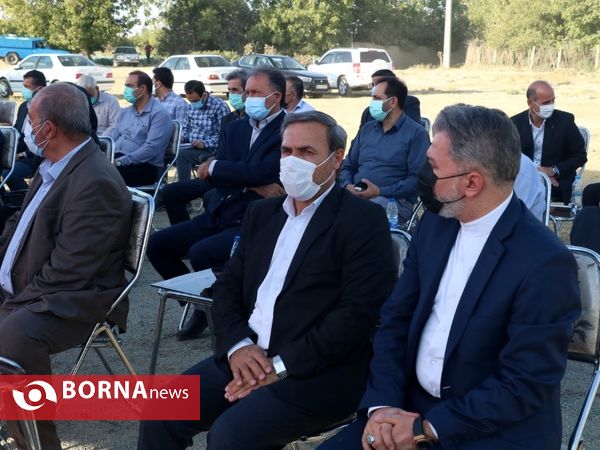 کلنگ زنی سالن ورزشی بالو