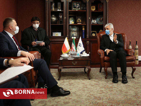دیدار سفیر لهستان با وزیر ورزش و جوانان