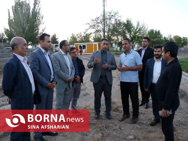 بازدید مدیرعامل شرکت توسعه و نگهداری اماکن ورزشی از ورزشگاه‌های استان آذربایجان‌غربی