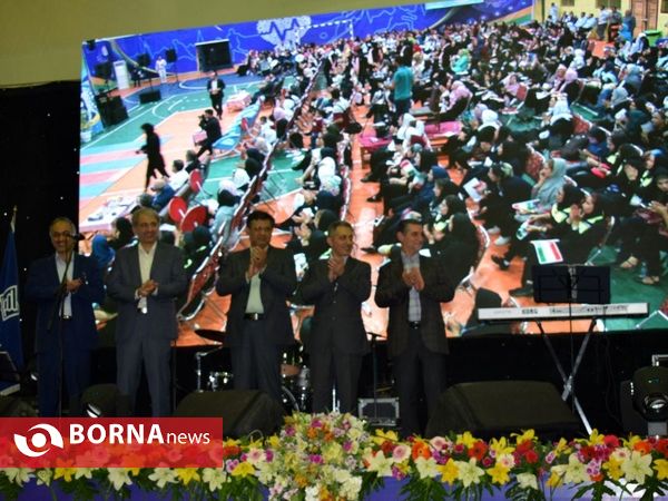 افتتاحیه رقابت‌های ورزشی کارکنان زن وزارت بهداشت