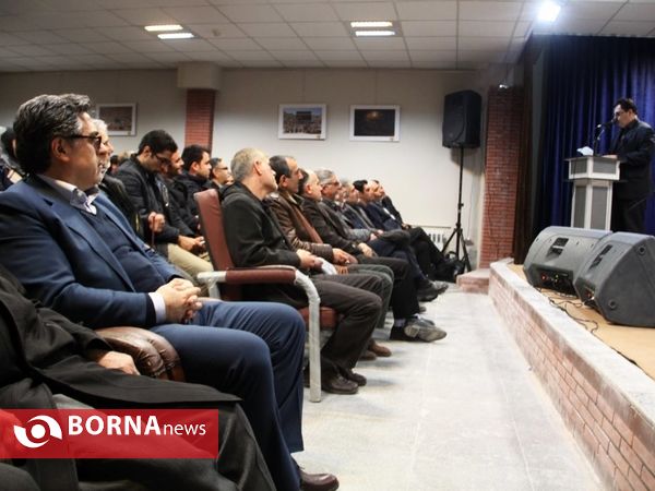 آیین نکوداشت استاد ناصر عطاپور در اردبیل