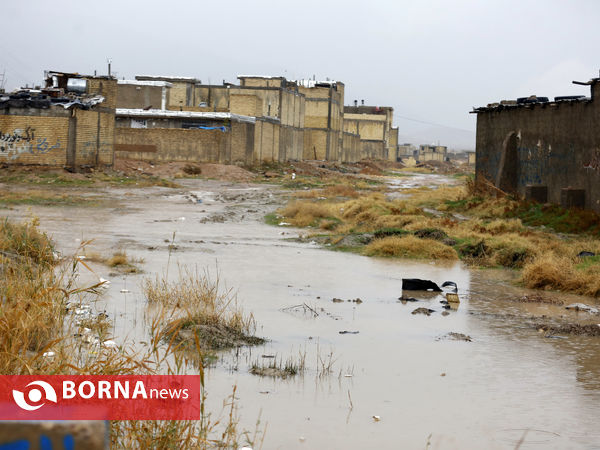 روستاهای اطراف شیراز روی آب