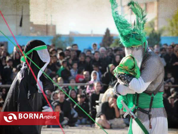 تعزیه واقعه عاشورا و خیمه سوزان در زاهدان