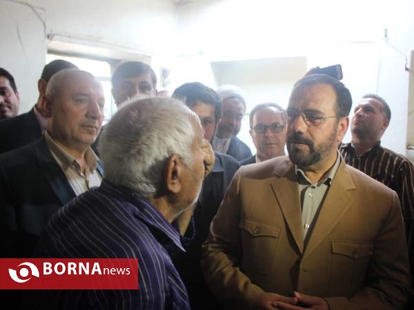 بازدید معاون پارلمانی رییس جمهور از مناطق زلزله زده مسجد سلیمان
