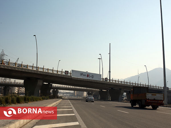 بازدید از اتوبان شهید نجفی رستگار