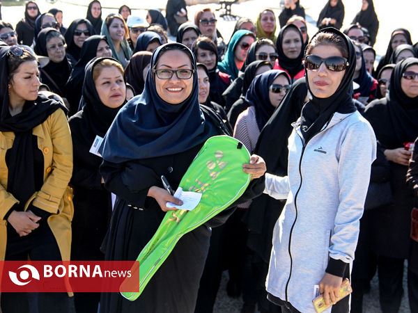 پیاده روی ورزشی ویژه بانوان کارمند- شیراز