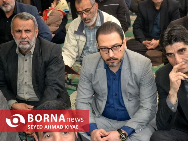 مراسم چهلمین روز شهادت مدافع امنیت شهید «حمید پورنوروز»