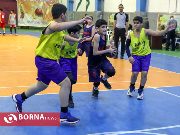 مسابقات مینی بسکتبال محلات تهران