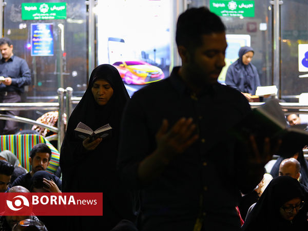 مراسم احیای شب 21 رمضان در امامزاده صالح تجریش