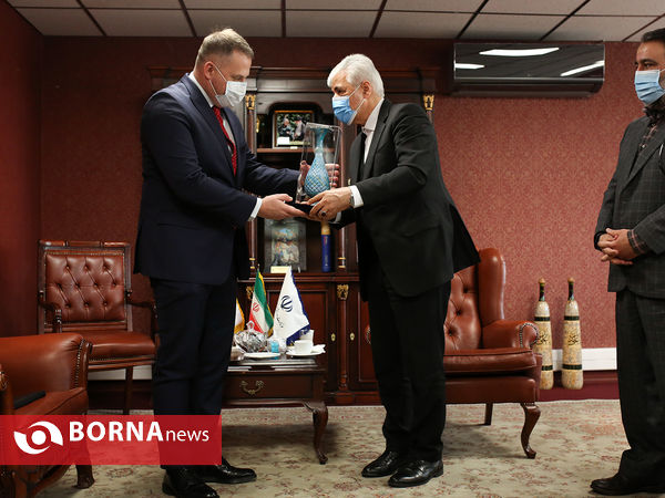 دیدار سفیر لهستان با وزیر ورزش و جوانان