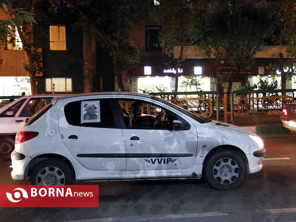 تبلیغات خیابانی نامزدهای ریاست جمهوری توسط هوادارانشان