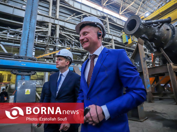 سفر وزیر توسعه اقتصادی و وزیر صنعت و تجارت استان تِوِر روسیه به استان مرکزی