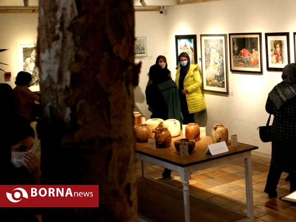 افتتاحییه نمایشگاه نقاشی های هنرمندان هنرکده کاندینسکی