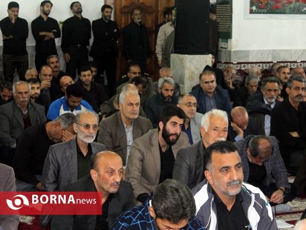 مراسم گرامیداشت شهید نظم وامنیت شهیدپاینده