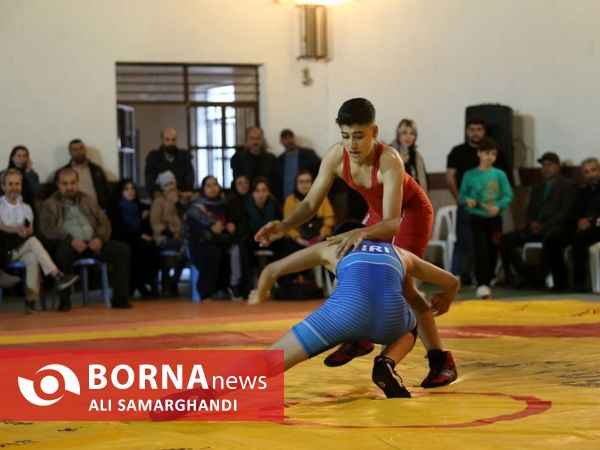مسابقات کشتی دانش آموزی رده سنی نونهالان