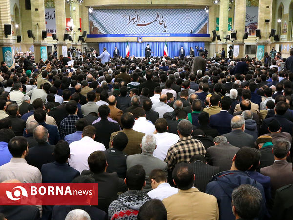 دیدار مداحان و ذاکران اهل بیت (ع) با رهبر معظم انقلاب اسلامی