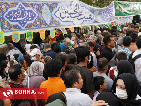 مهمانی ۱۰ کیلومتری به مناسبت عید غدیر