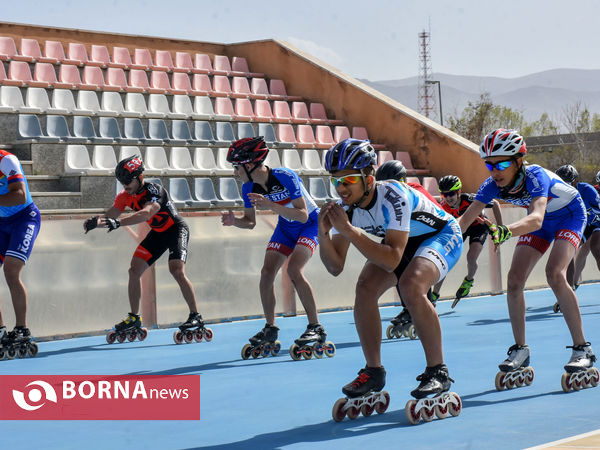 تمرین اسکیت بازان استان مرکزی با حضور جمعی از بازیکنان تیم ملی