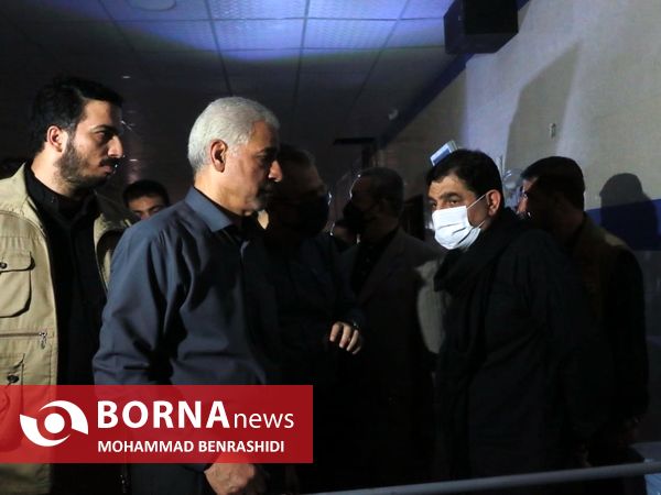 بازدید معاون اول رییس جمهور از مرزهای اربعین خوزستان