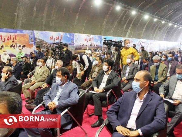 افتتاح آزادراه خرم آباد - بروجرد