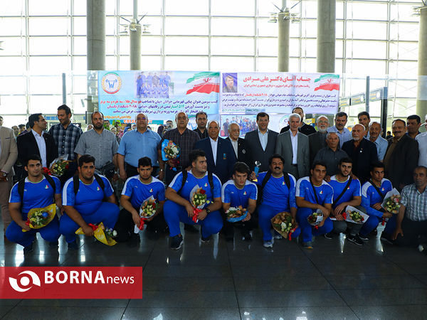 بازگشت تیم ملی وزنه برداری جوانان ایران از ازبکستان