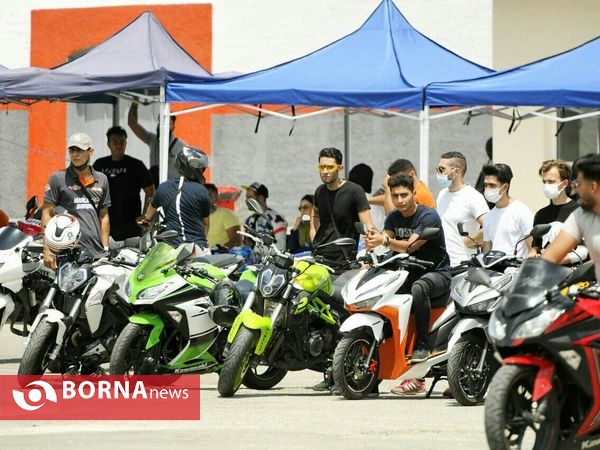 همایش  موتوسواران حرفه ایی- غرب تهران