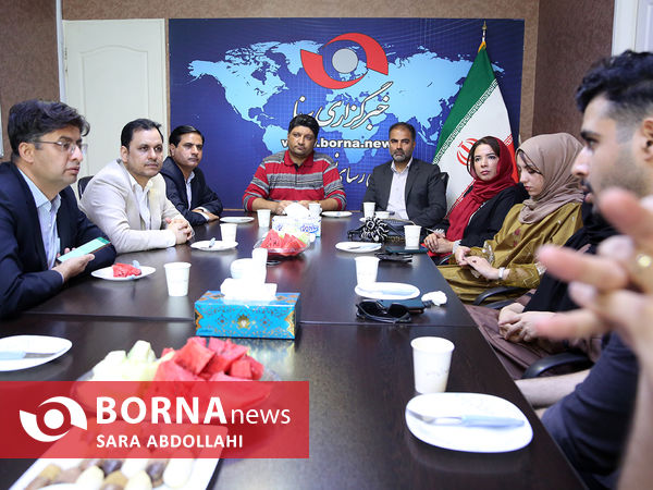 حضور خبرنگاران پاکستانی در خبرگزاری برنا