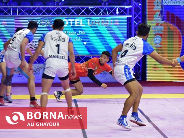 فینال کبدی قهرمانی جوانان جهان در ارومیه