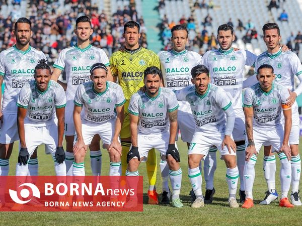 دیدار تیم های فوتبال آلومینیوم - مس