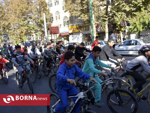 همايش بزرگ دوچرخه سوارى در شهريار