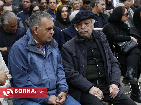 تشییع پیکر مرحوم جمشید مشایخی
