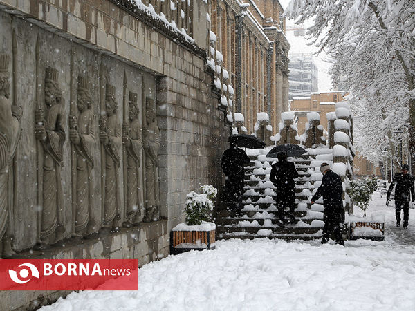 بارش برف در تهران -2