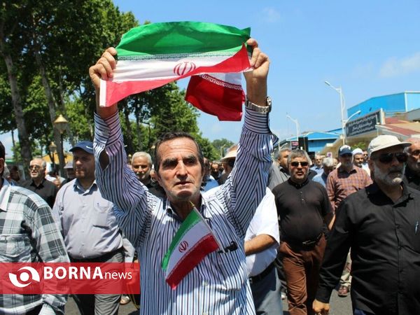 راهپیمایی روز جهانی قدس- بندر انزلی