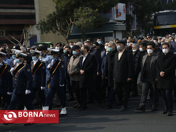 تشییع پیکر مرحوم اسماعیل جبارزاده