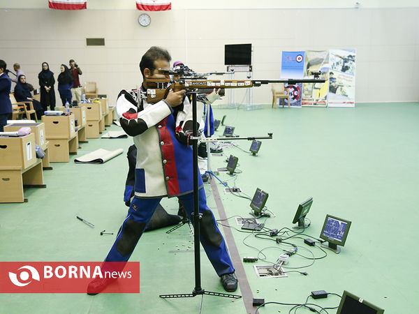 بازدید وزیر ورزش و جوانان از تمرین تیم ملی تیراندازی