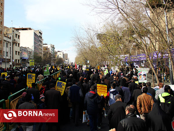 راهپیمایی روز 22 بهمن در تهران-3