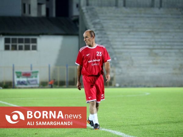 دیدار دوستانه فوتبال پیشکسوتان سپیدرود _ استقلال رشت