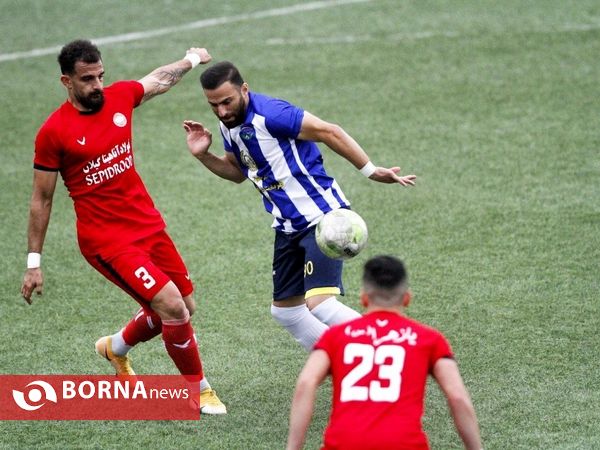 دیدار تیم های فوتبال سپیدرود رشت _ شهدای بابلسر