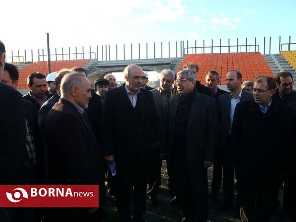 بازدید وزیر ورزش و جوانان از ورزشگاه ۱۵ هزار نفری ارومیه